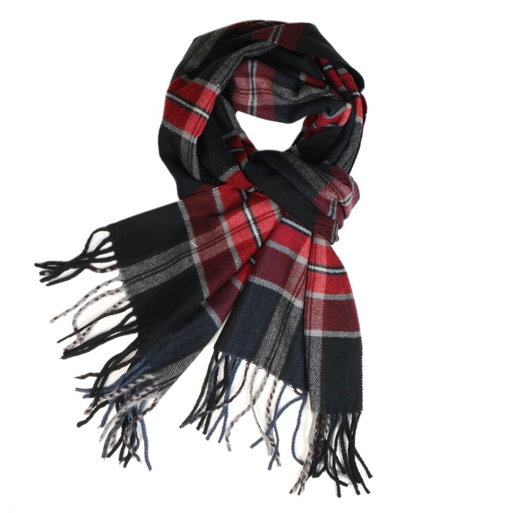 5202 Tartan Plaid Check Stewart Scottish Soft Warm Winter Cashmere Feel